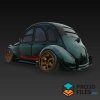 BỘ SƯU TẬP XE HOẠT HÌNH TUNING CITROEN 2CV - P3F0066