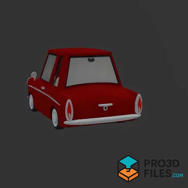 BỘ SƯU TẬP XE HƠI HOẠT HÌNH ĐỂ IN 3D - P3F0069