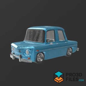 Bộ sưu tập ô tô hoạt hình RENAULT 8 chất lượng cao - P3F0076