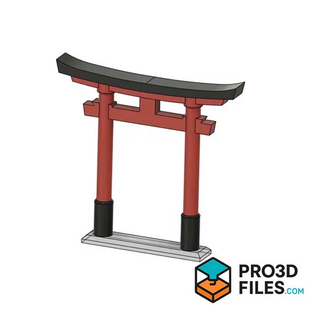 Cổng Torii Nhật Bản (Thiết kế 3 Chiếc) - P3F0046