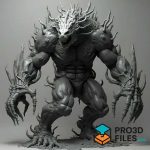 Mô Hình Thần Demon Địa Ngục – Quái Vật cho Trò Chơi Chiến Tranh Thần Thoại - P3F0138
