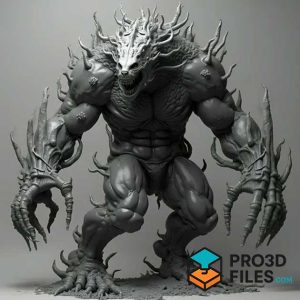 Mô Hình Thần Demon Địa Ngục – Quái Vật cho Trò Chơi Chiến Tranh Thần Thoại - P3F0138