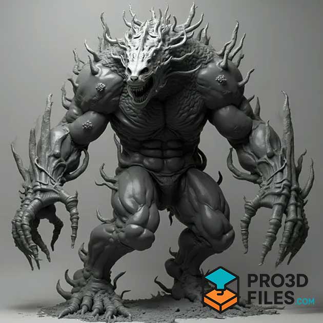 Mô Hình Thần Demon Địa Ngục – Quái Vật cho Trò Chơi Chiến Tranh Thần Thoại - P3F0138