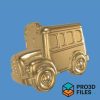 Mô Hình Xe Buýt Đáng Yêu 3D - P3F0090