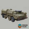 Mô hình 3D xe quân sự Humvee HMMWV - P3F0011