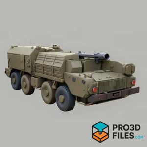 Mô hình 3D xe quân sự Humvee HMMWV - P3F0011