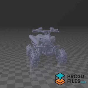 Mô hình ATV tỷ lệ 1/64 cho diorama - P3F0054