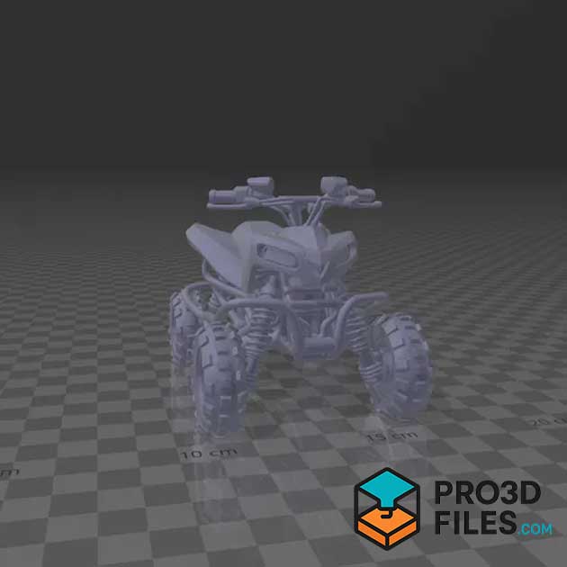 Mô hình ATV tỷ lệ 1/64 cho diorama - P3F0054