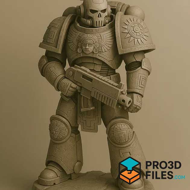 Phong cách Aztec trong Warhammer 40k - P3F0139