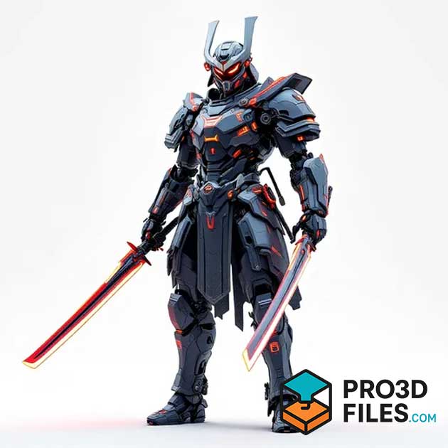 Samurai Cơ Khí Lưỡi Kép - P3F0131