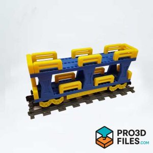 Toa vận chuyển ô tô 6 trục (6x28) – Công nghệ đường sắt – Khối kẹp giữ - P3F0004