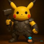 Torachu – Mô hình Pikachu kết hợp Thor - P3F0013