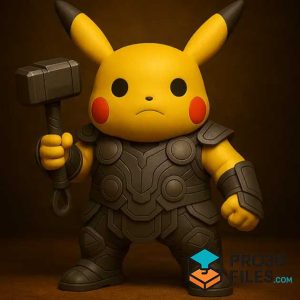 Torachu – Mô hình Pikachu kết hợp Thor - P3F0013